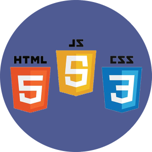 Biểu tượng các công nghệ HTML, JS, CSS