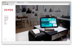 Launching website v-pos.net for VVPOS system