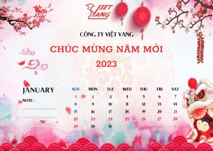 Lịch nghỉ lễ/tết năm 2022 của công ty Việt Vang