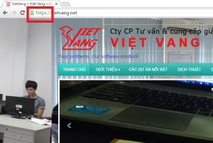 Applying HTTPS to vietvang.net En